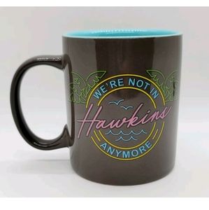 🆕Stranger Things Netflix Funko Coffee Cup Mug We're Not In Hawkins Anymore